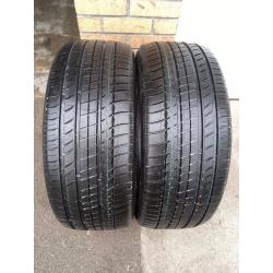 2 x 275/45/21 2754521 275 45 21 275.45.21 Michelin Latitude Sport Tyres