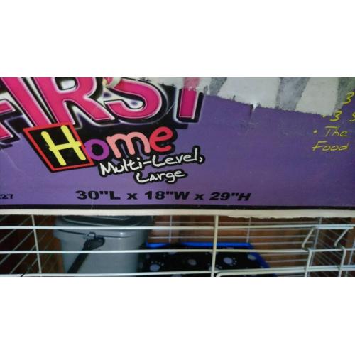 Rabbit Guinea pig ferret rat cage