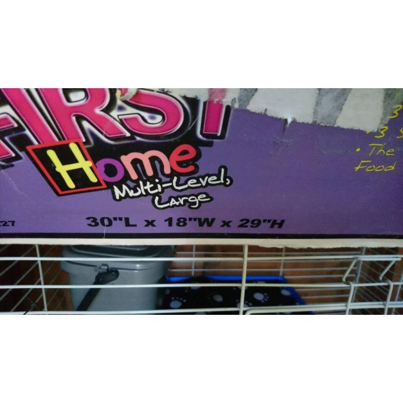 Rabbit Guinea pig ferret rat cage
