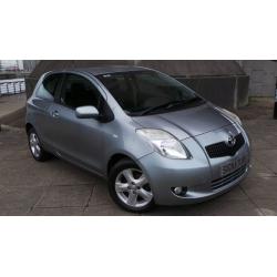 2007 07 TOYOTA YARIS SPIRIT 1.3 SEMI AUTO 34K MOT 11/16(PART EX WELCOME)***FINANCE AVAILABLE***