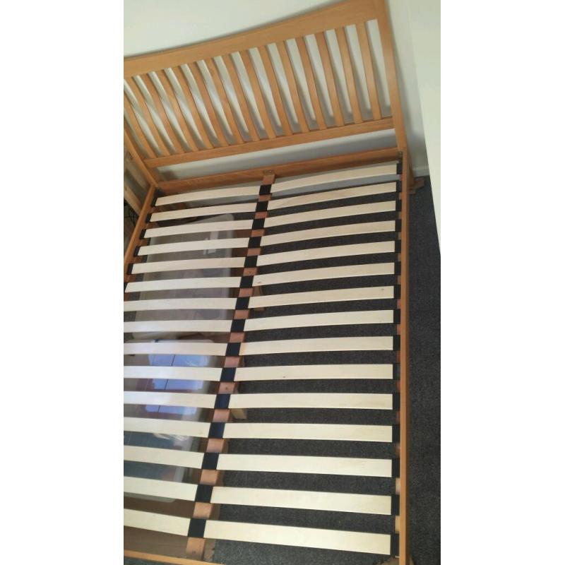 King size bed frame