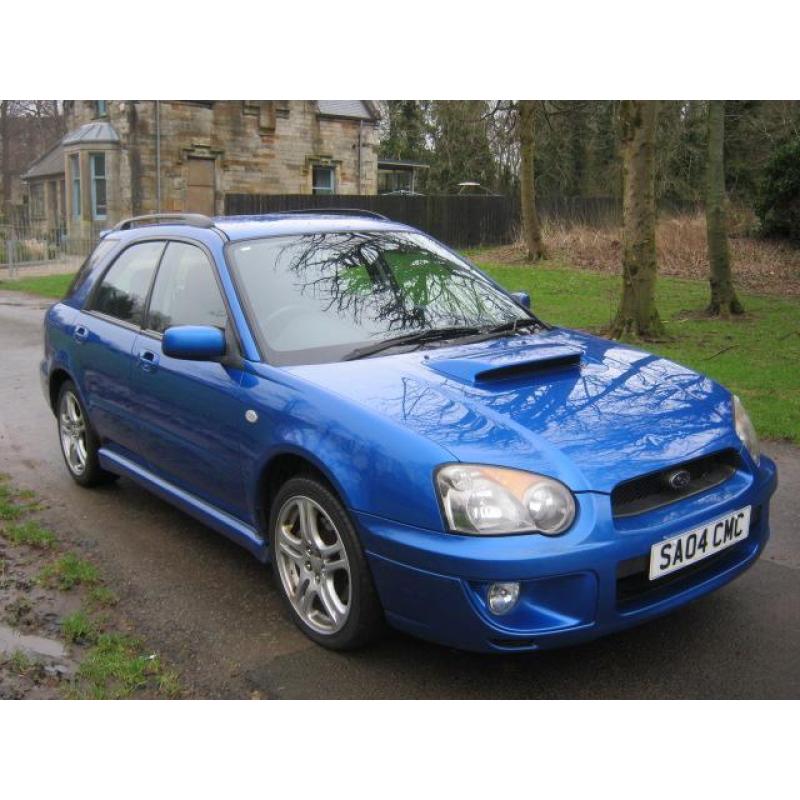 SUBARU IMPREZA 2.0 WRX AWD Turbo (blue) 2004