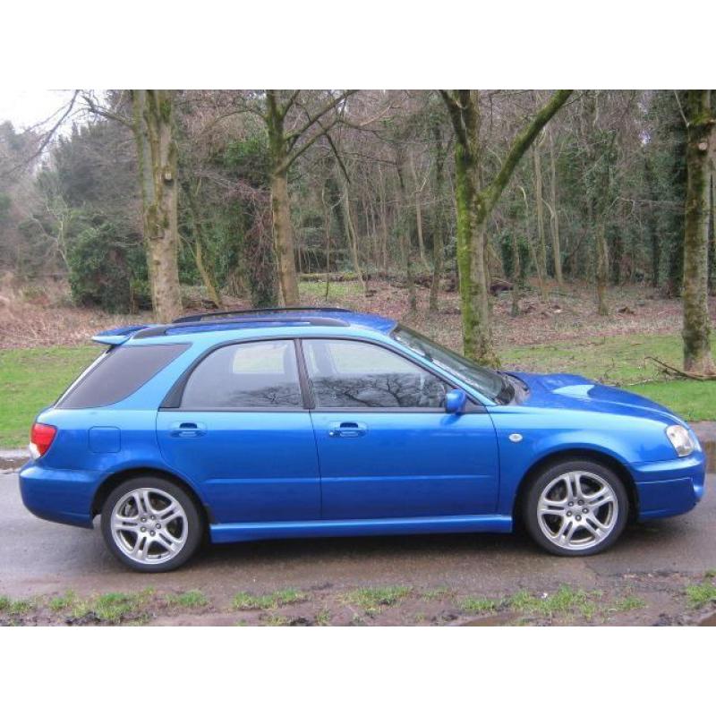 SUBARU IMPREZA 2.0 WRX AWD Turbo (blue) 2004