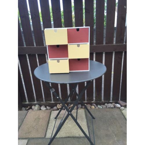 Wooden 6 drawer chest