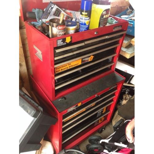 Toolbox and roll cab
