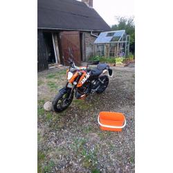 2016 KTM 125 DUKE ORANGE