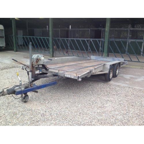 Tilt Bed Car/Plant Transporter Trailer (Bateson) 16x 6.2 with 2000kgs Winch