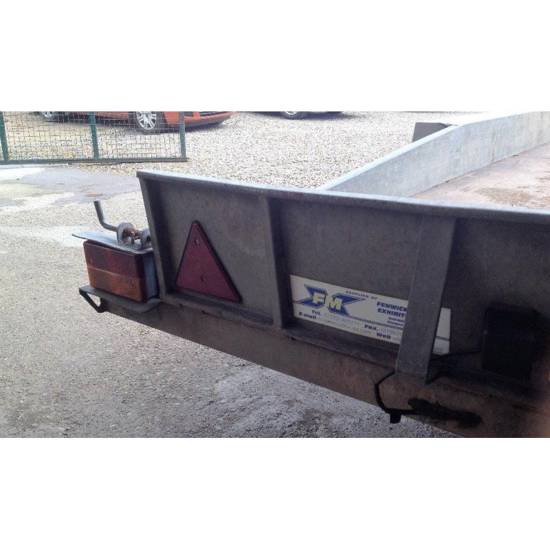 Tilt Bed Car/Plant Transporter Trailer (Bateson) 16x 6.2 with 2000kgs Winch