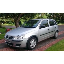 Corsa 1.2 5 door 05 plate silver