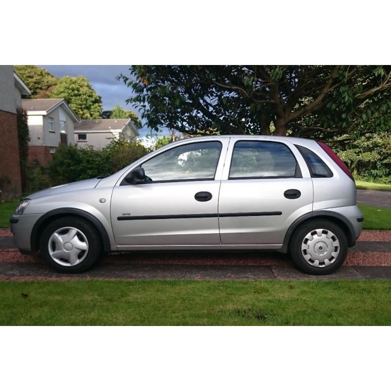 Corsa 1.2 5 door 05 plate silver