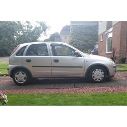 Corsa 1.2 5 door 05 plate silver