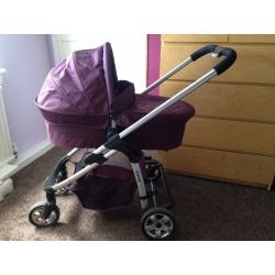 Icandy cherry travel system in purple