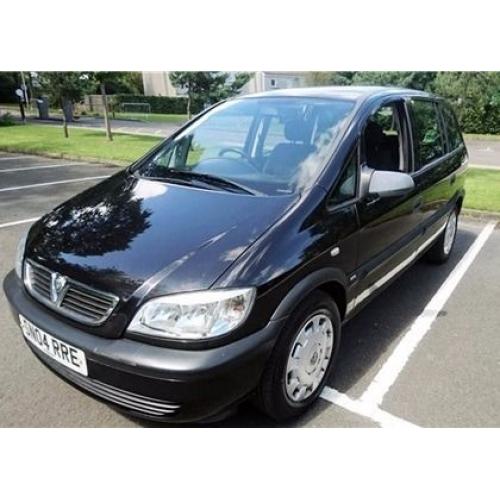 Vauxhall ZAFIRA 1.6 Life Petrol 7 seater long MOT