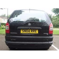 Vauxhall ZAFIRA 1.6 Life Petrol 7 seater long MOT