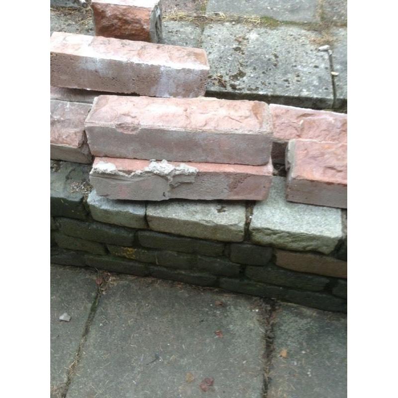 Decorative Red Bricks