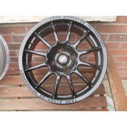 Alloys new black wheels 7x16" 4x108 Ford Citreon Pug