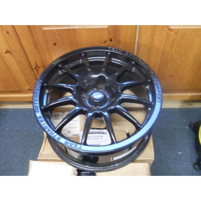Alloys new black wheels 7x16" 4x108 Ford Citreon Pug