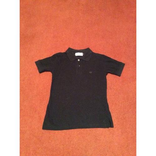 Real navy blue Armani boys Polo shirt