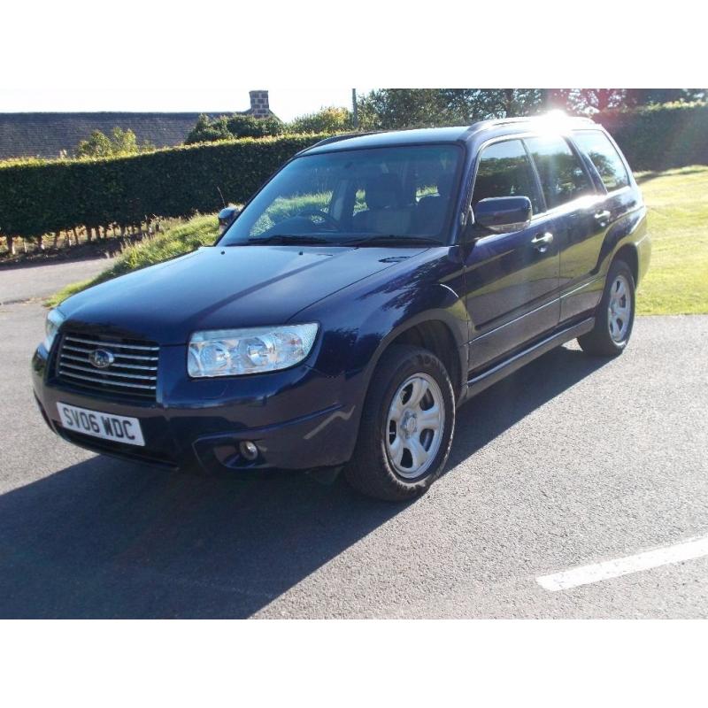2006 06 SUBARU FORESTER 2.0 X AWD ESTATE