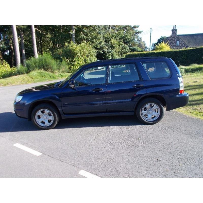 2006 06 SUBARU FORESTER 2.0 X AWD ESTATE