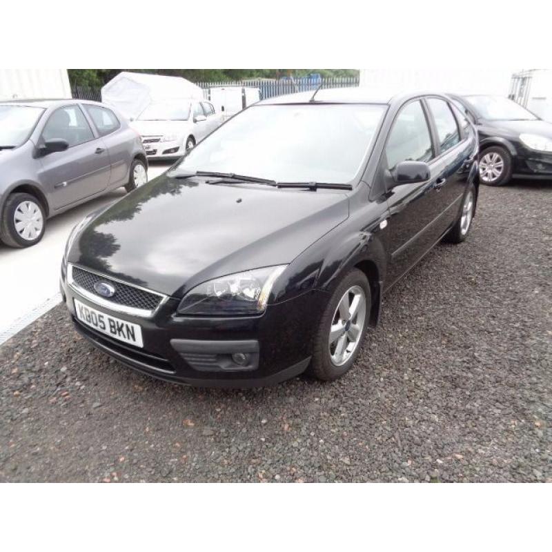 FORD FOCUS ZETEC CLIMATE 1596cc 2005 BLACK 5 DOOR 78,000 MILES MOT: 16/08/17 *EXCELLENT CONDITION *
