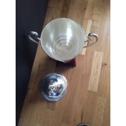 Large Silver Coloured Trophy