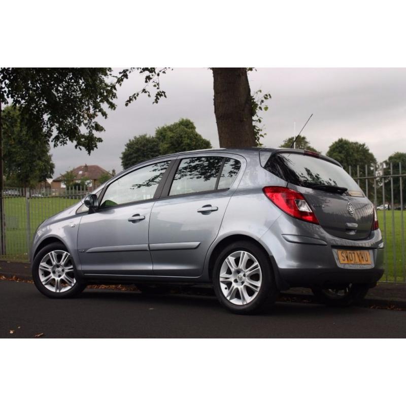 Vauxhall Corsa 2007 5 doors 55k miles, full year MOT service history same as astra fiesta polo golf