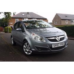 Vauxhall Corsa 2007 5 doors 55k miles, full year MOT service history same as astra fiesta polo golf