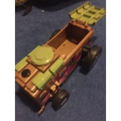 TMNT remote control van