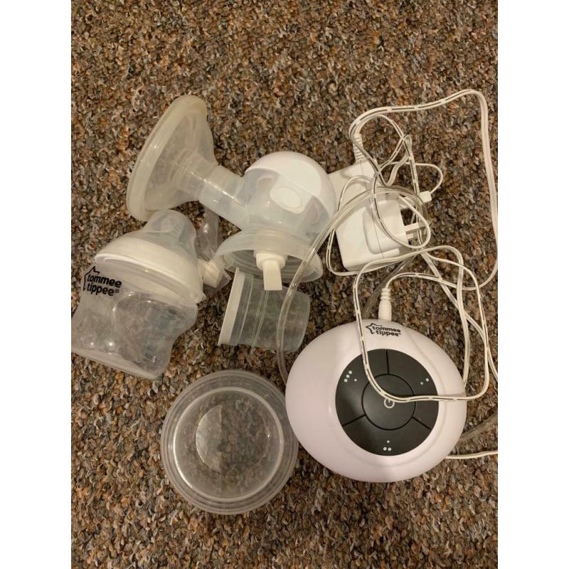 Electric breast pump