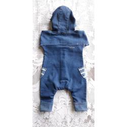 NEXT 0-3MTHS SOFT DENIM ROMPER