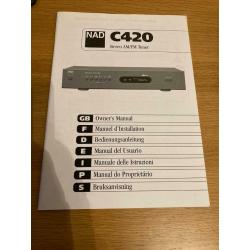 NAD AM/FM Stereo Tuner