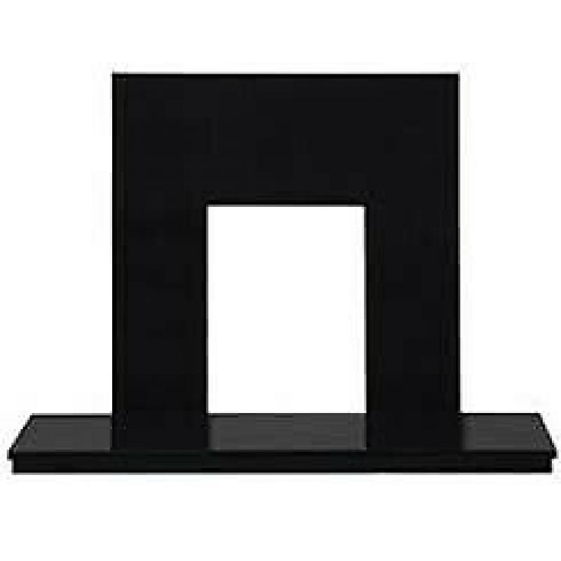 54 in. Black Granite Back and Hearth Set (Brand New) Top Quality