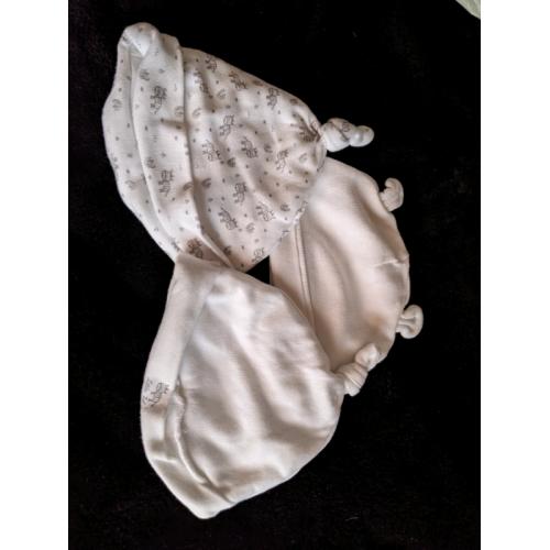 New unisex baby hats X3 size tiny baby