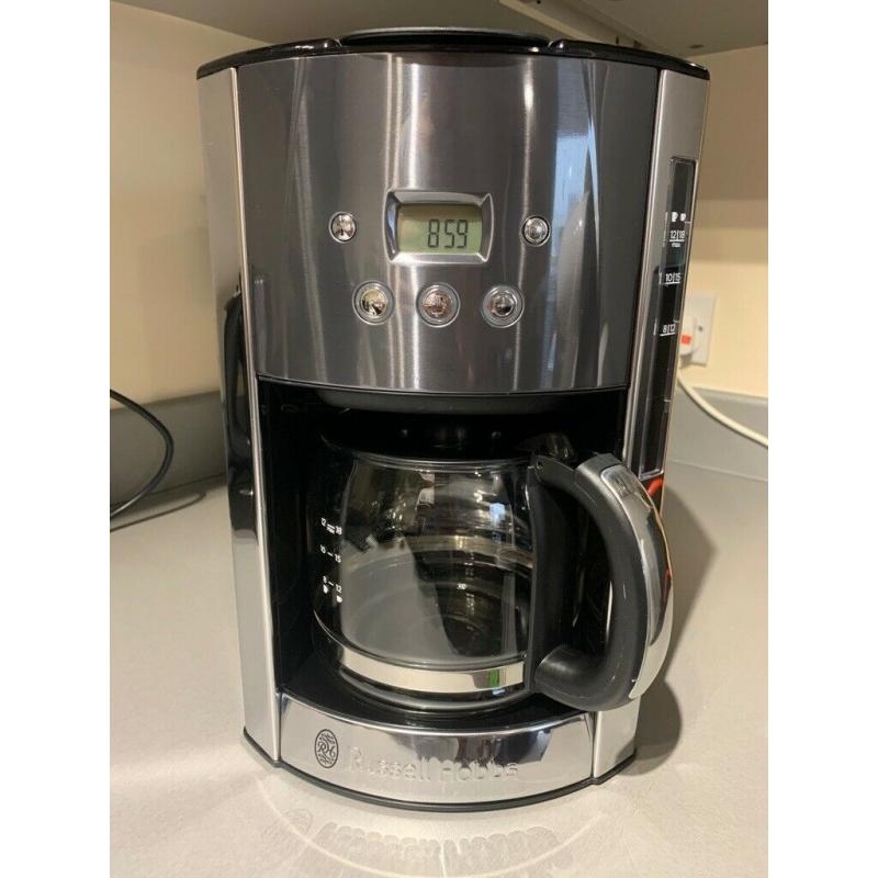 Special Offer Coffee Bundle: Delonghi K79 Coffee Grinder + Russell Hobbs Luna Coffee Maker