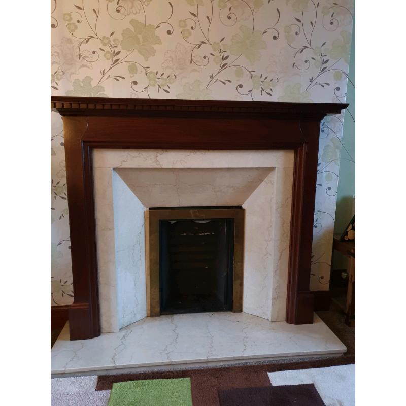 Fire Place, Hearth and Surround