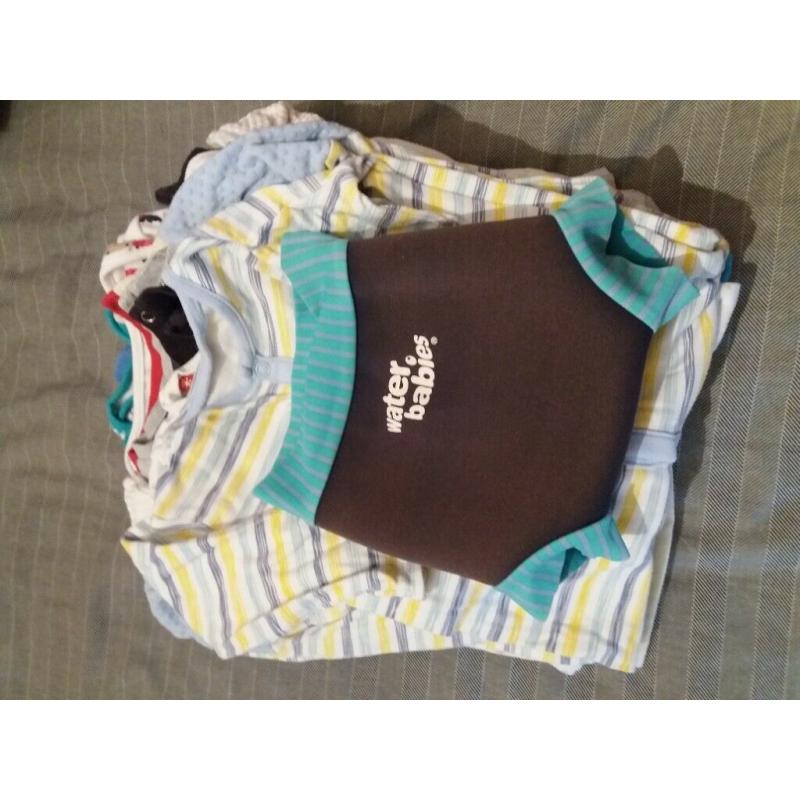 Used Baby Boy's Clothes Bundle 6-12 months
