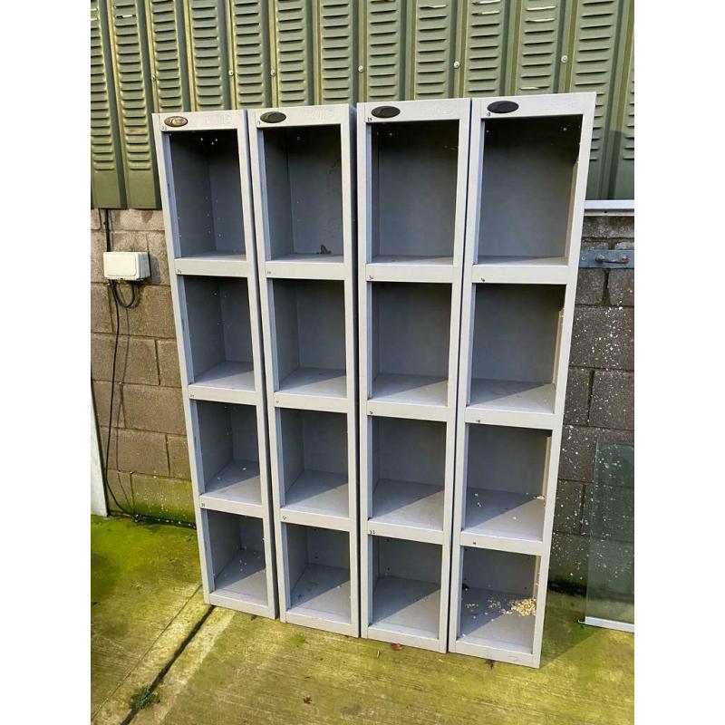Pigeon hole workshop storage ?10 per hole quantity available