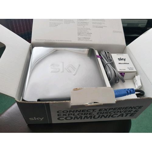 Sky hub router