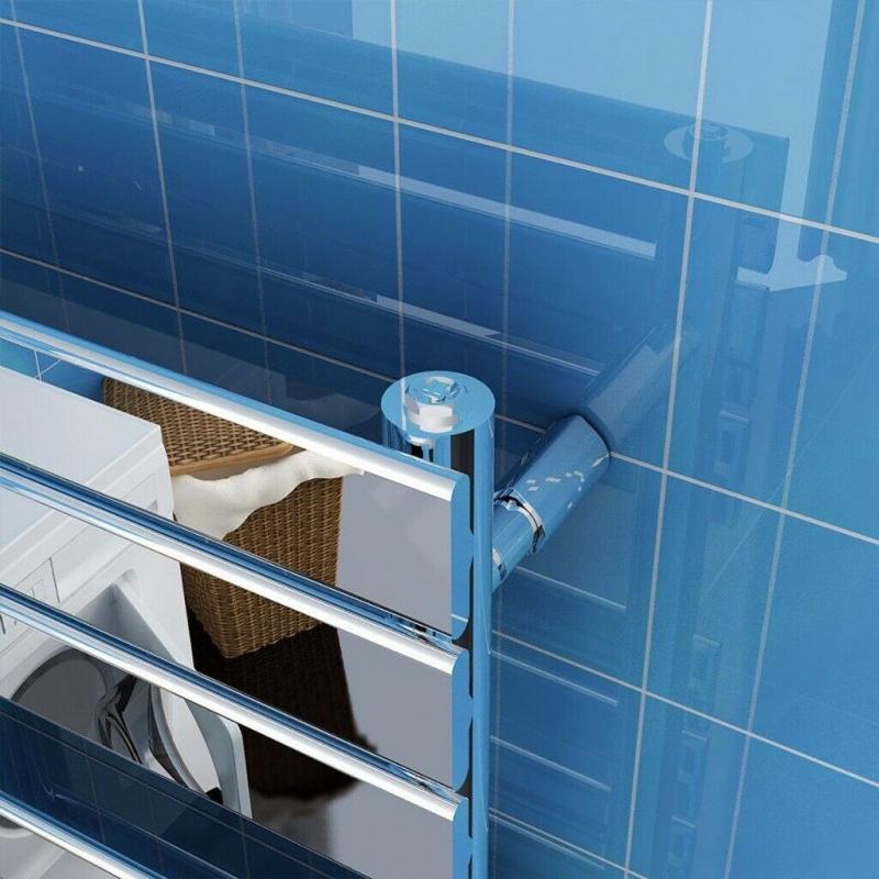 1600x400mm Chrome Flat Panel Ladder Heated Radiator RRP ?310.00 OUR PRICE ONLY ?140.00