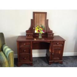 Beautiful Willis & Gambier Dressing Table with Matching Mirror