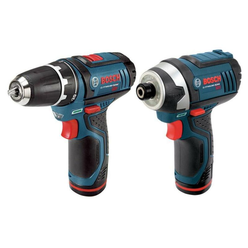 Bosch 12V Max Li-Ion 2-Tool Combo Kit CLPK22120 New 2019 Charger 110 or 240 volt