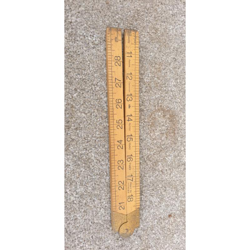 Folding ruler Rabone Chesterman 1m No 1162