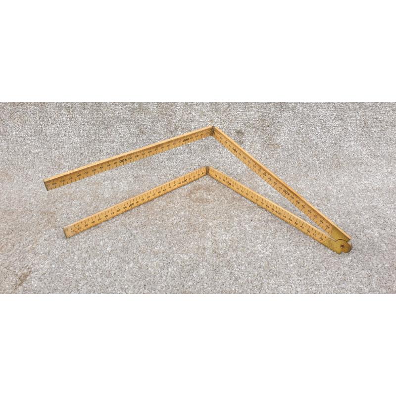 Folding ruler Rabone Chesterman 1m No 1162