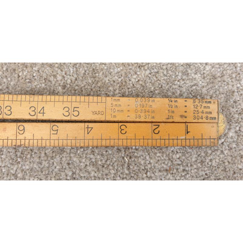 Folding ruler Rabone Chesterman 1m No 1162