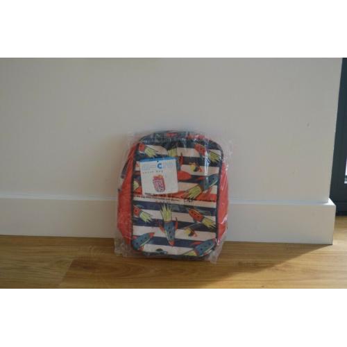 Micro Patterned Rocket Lunch Bag Picnic Rucksack Bag Cool Bag