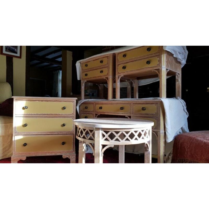 Matching set of bedroom furniture 5 pieces