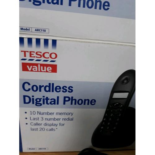 Tesco digital cordless phone