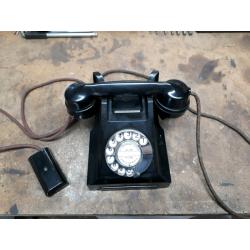 Vintage bakalite phone