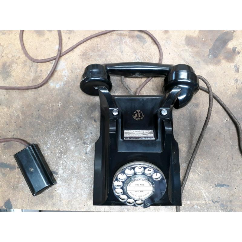 Vintage bakalite phone